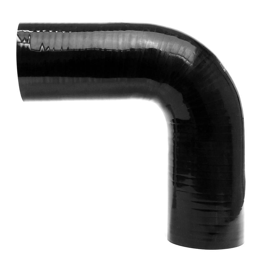 HPS Performance Products HPS 4" ID, Silicone 90 Degree Elbow Coupler Hose, High Temp 4-ply Reinforced