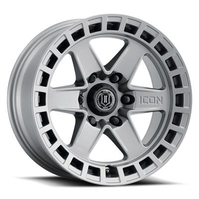 Icon Alloys Raider Titanium Wheels - 3417858347TT