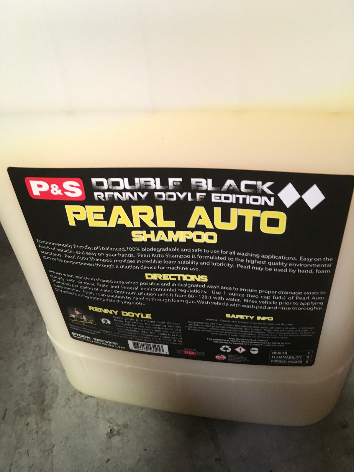 P&S Pearl Auto Shampoo 5Gal