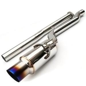 JDMuscle Invidia [08-15 EVO X] N1 Racing Cat-Back Exhaust - Titanium Tip Single Exit