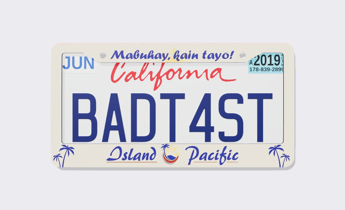 Island Pacific Supermarket License Plate Frame