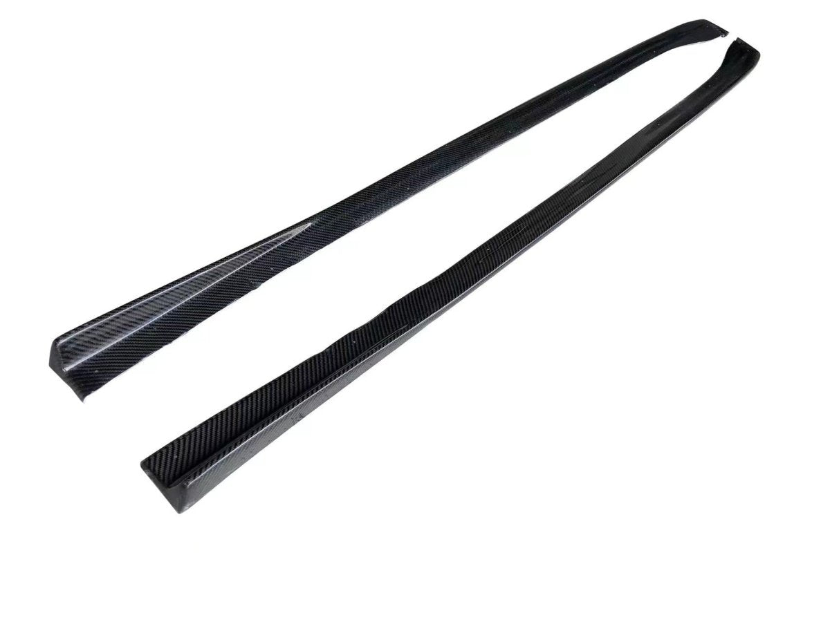 JDMuscle [15-21 WRX/STI] Carbon Fiber VR2 Style Side Skirt *Special Order*