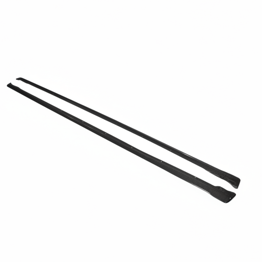 JDMuscle [22-26 WRX] Spec STI OEM Style Carbon Fiber Side Skirts