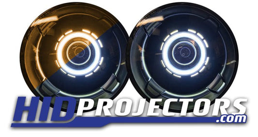 Jeep Renegade Bi-LED Projector Headlights with Angel Eyes