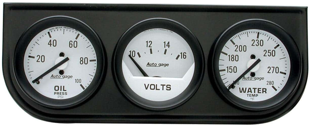 KCB Fabrication Speedo & 3 Gauge Cluster Combo Mount