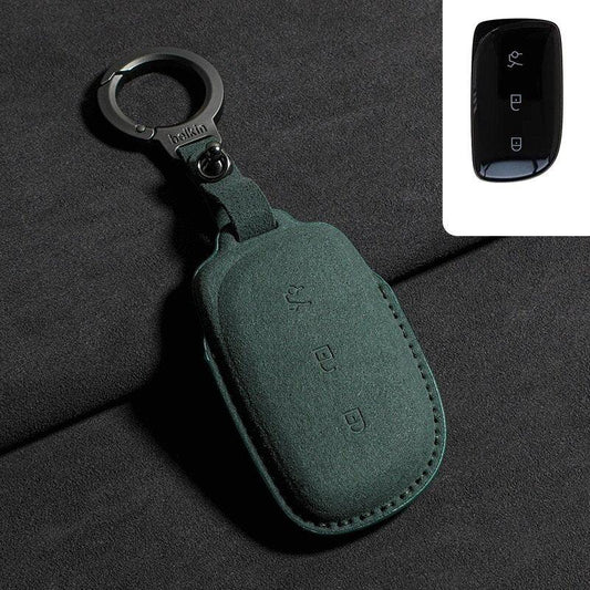 EVSTITAN Suede Leather Key Holder for Lynk & Co 02
