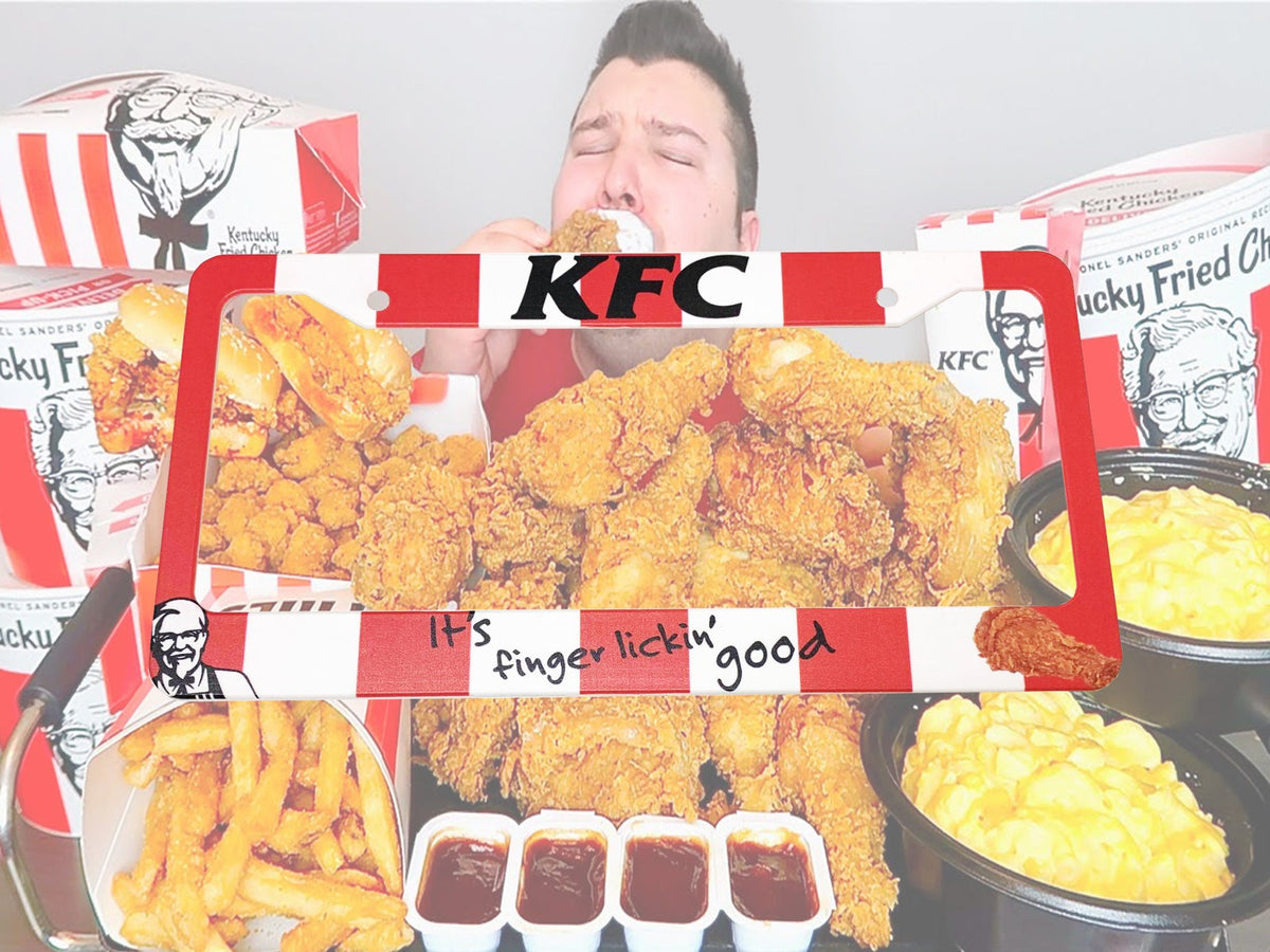 KFC License Plate Frame