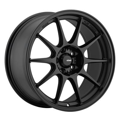 Konig Dekagram Semi-Matte Black Wheels - DK86108408