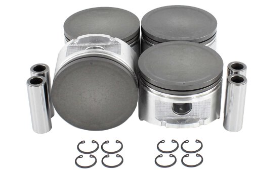 DNJ Piston Set 1989-1992 Nissan 2.4L (Oversizes Available)