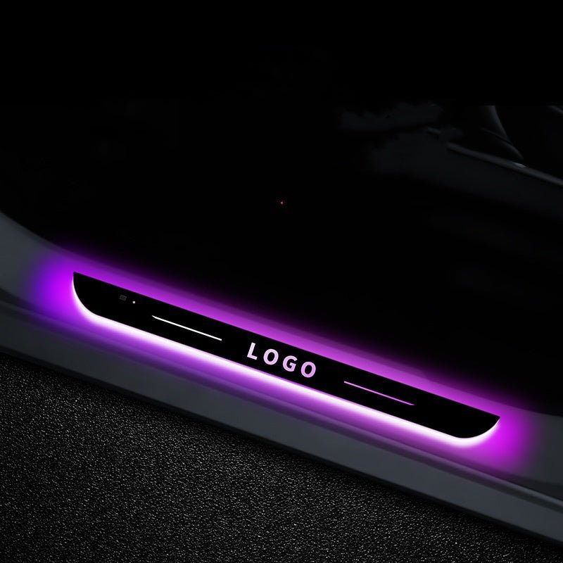 Tesery LED Illuminated Door Sill Protector for Cybertruck