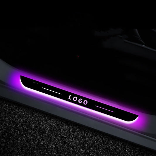 Tesery LED Illuminated Door Sill Protector for Cybertruck