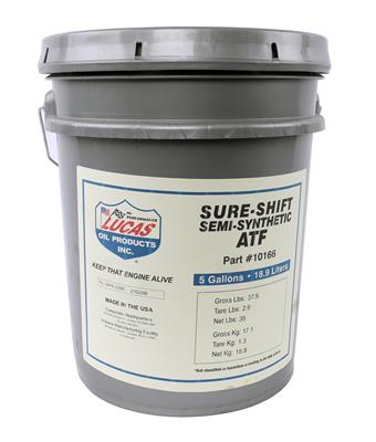 Lucas Oil Lucas Semi-Synthetic Automatic Transmission Fluid Sure Shift - 10166