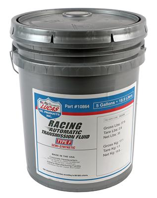 Lucas Oil Lucas Semi-Synthetic Racing Type F Automatic Transmission Fluid - 10864