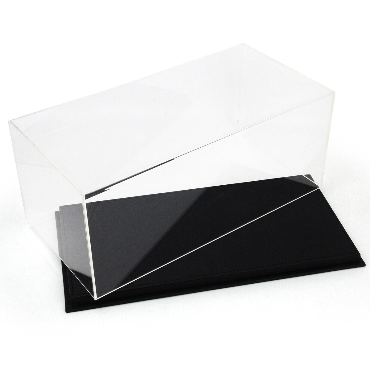 Luxbox Display Case with Black Leather (synthetic) Base 1:18 - image 3