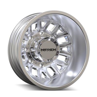 Mayhem Cogent 8107 Dually Polished Aluminum Wheels - 8107D7681RP