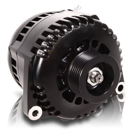 Mechman 240 Amp 6-Phase High Output Alternator 1988-1995 GM Truck - Black