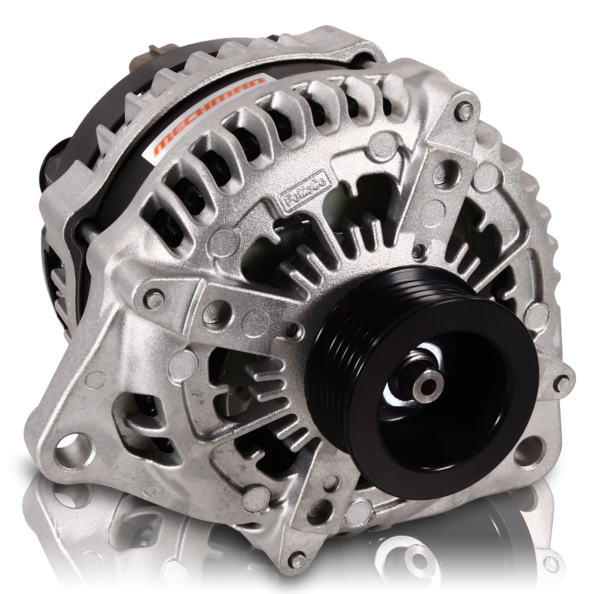 Mechman 240 Amp Elite Series Racing Alternator Ford 5.0L Motor Swap - 1 Wire Turn On