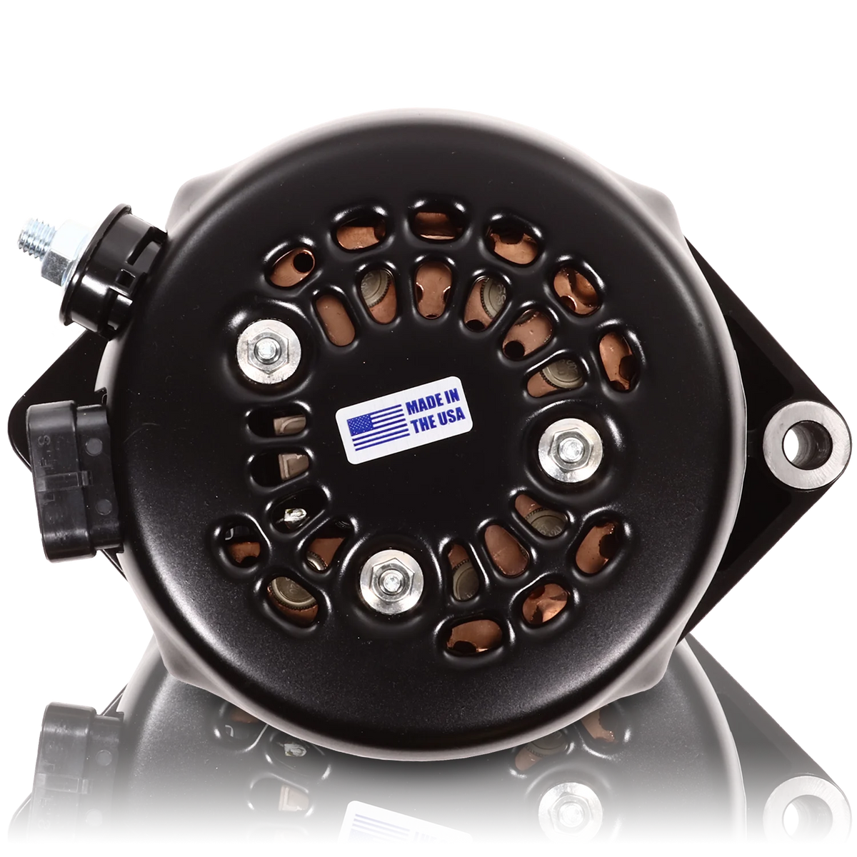 Mechman 240 Amp Racing Alternator 1965-1985 GM - Black - image 5