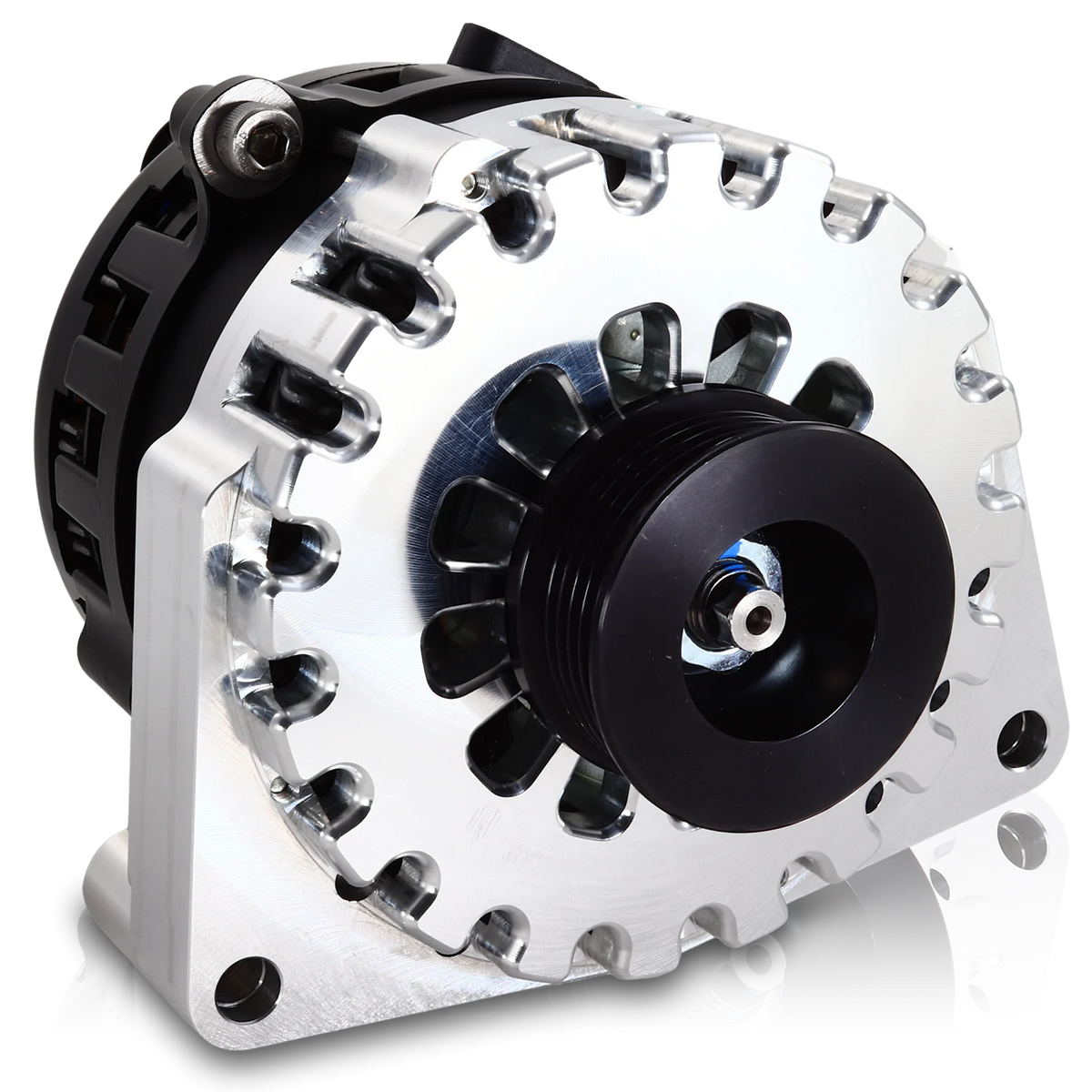 Mechman 250 Amp High Output Alternator 2010-2015 Chevrolet Camaro 6.2L Non-Supercharged - Machined