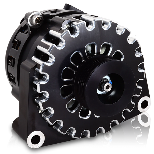 Mechman 250 Amp High Output Alternator 2010-2015 Chevrolet Camaro 6.2L Non-Supercharged - Black