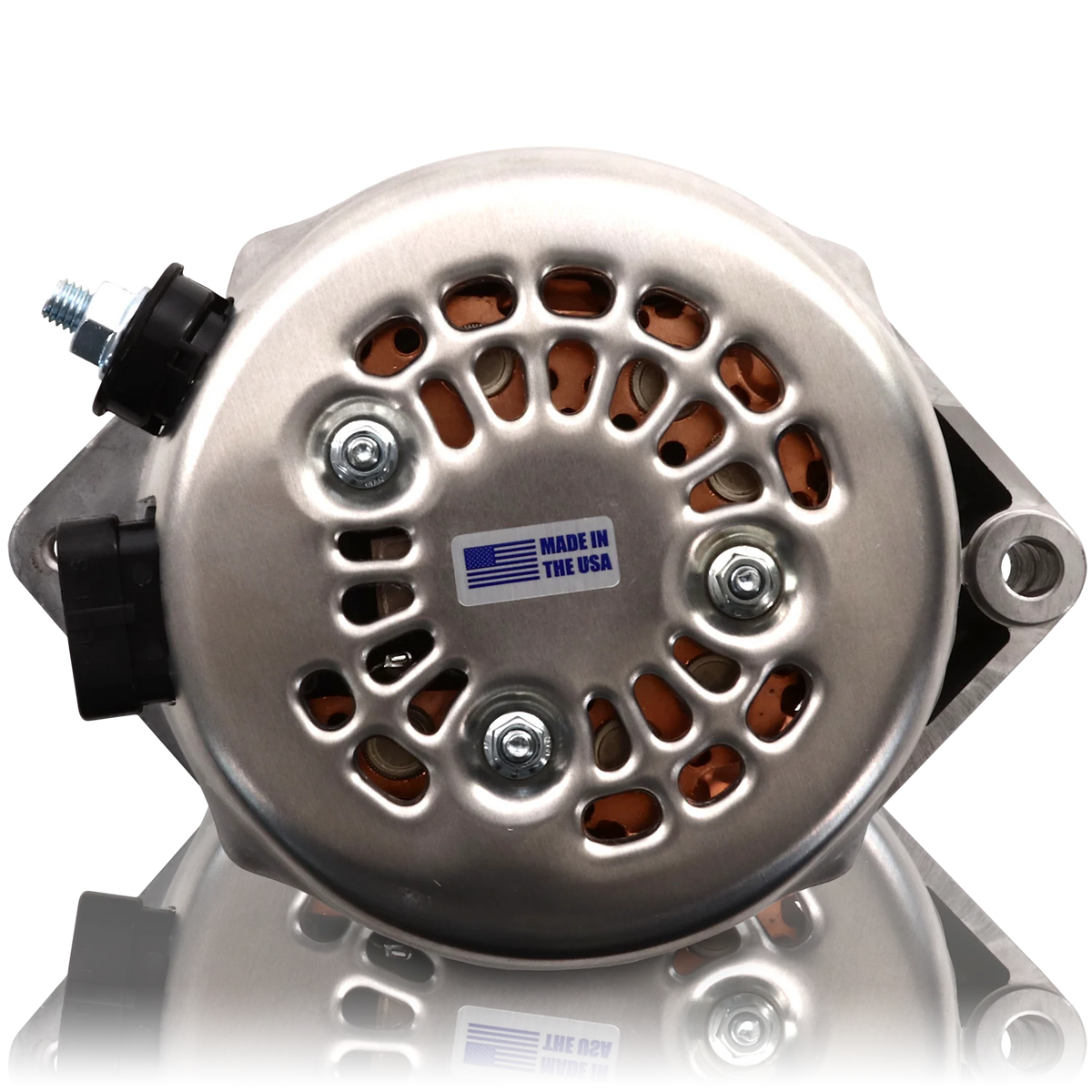 Mechman 320 Amp Racing Alternator 1965-1985 GM - Natural - image 5