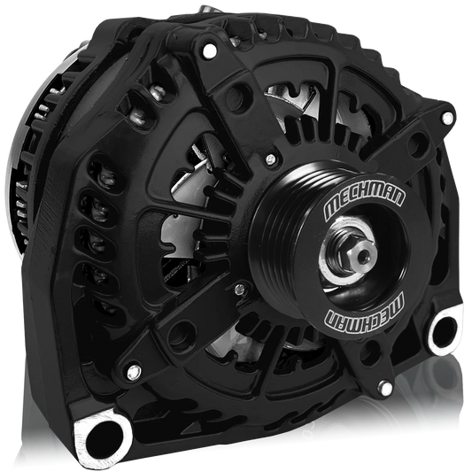 Mechman 400 Amp High Output Alternator 1996-2004 GM Truck 4.3L 4.8L 5.3L 5.7L 6L - Black
