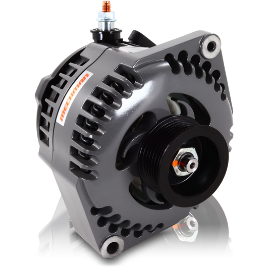 Mechman Marine 170 Amp High Output Alternator – 12SI 6.61-Inch Mount, 6-Groove Pulley