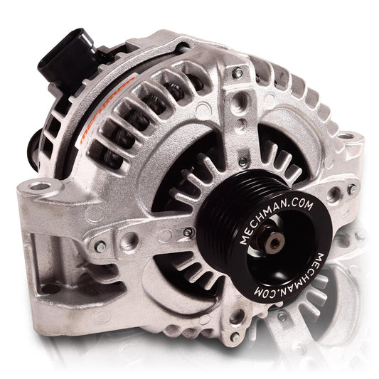 Mechman 320 Amp High Output Alternator 2003-2011 Honda / Acura 2.0L 2.4L T-Mount - 1 Wire Turn On