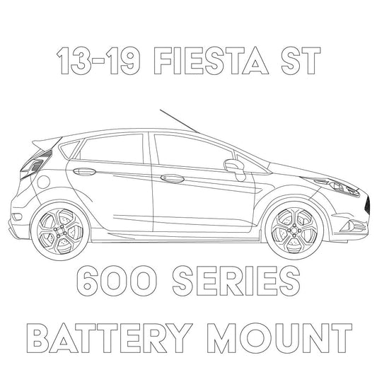 MeLe Design 2013+ Ford Fiesta ST Battery Mount