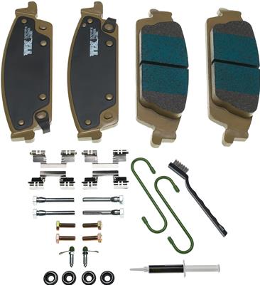 Mevotech TTX Premium Met Brake Pads - TXBPM1707