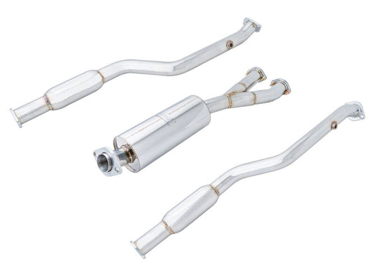 Megan Racing Mid-Pipe for Lexus IS250/IS350 2006-2013 RWD - T-304 Stainless Steel MIDPIPE-LI0625