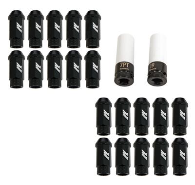 Mishimoto Aluminum Locking Lug Nuts - MMLG12520LBK