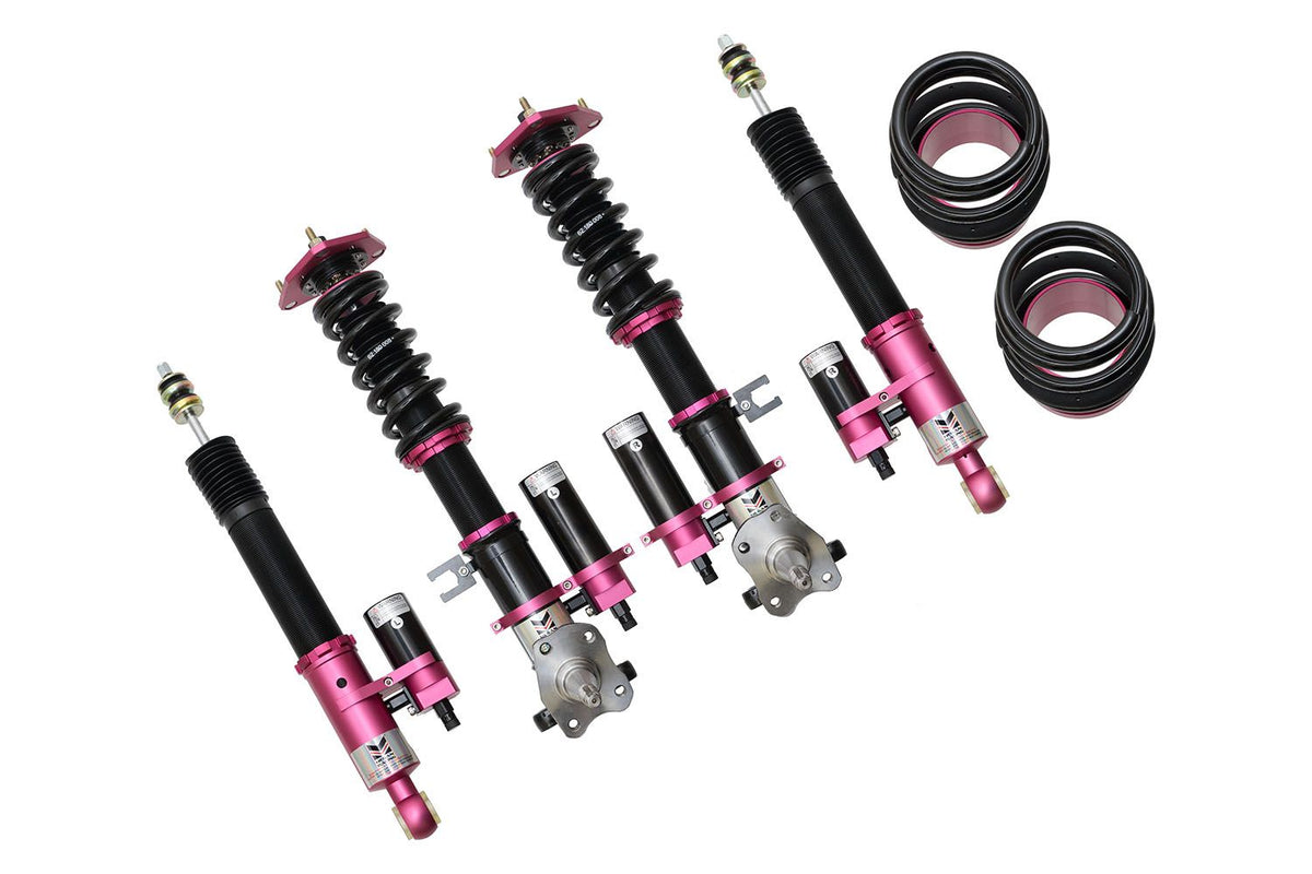 Megan Racing Coilover Damper Kit for 1984-1987 Toyota Corolla AE86 - 32-way Adjust, Camber Plates, Shock Length Adjust