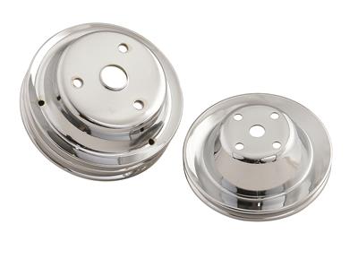 Mr. Gasket Chrome Water Pump Pulleys - 4962