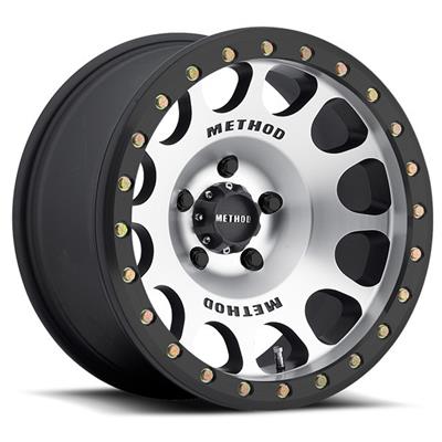 Method Race Wheels MR105 Beadlock Machined Face Wheels with Matte Black Lip - S0480