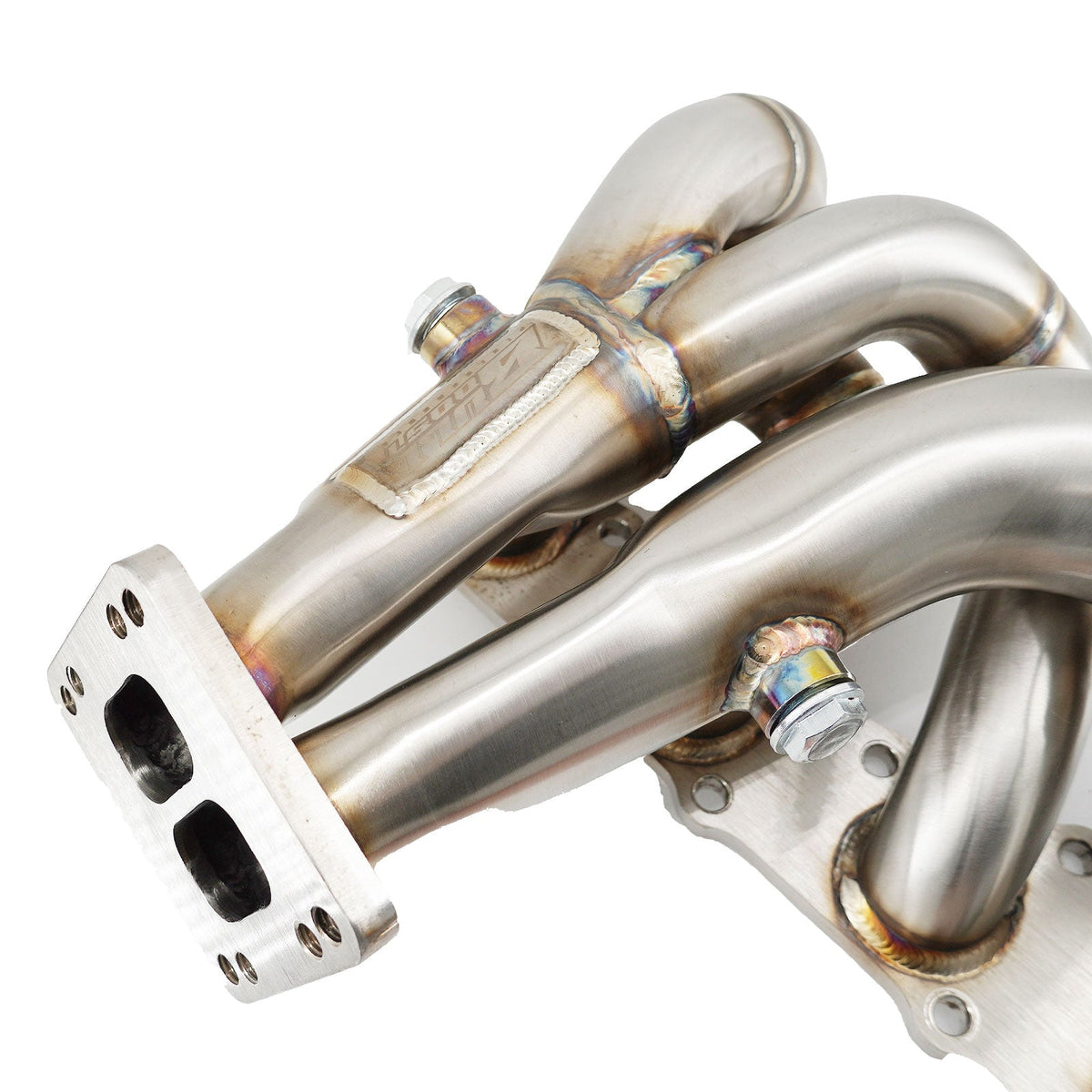Bull Boost T3 T4 Single Turbo Conversion Exhaust Header Kit For N54 135i 335i 535i AWD Z4 3.0L