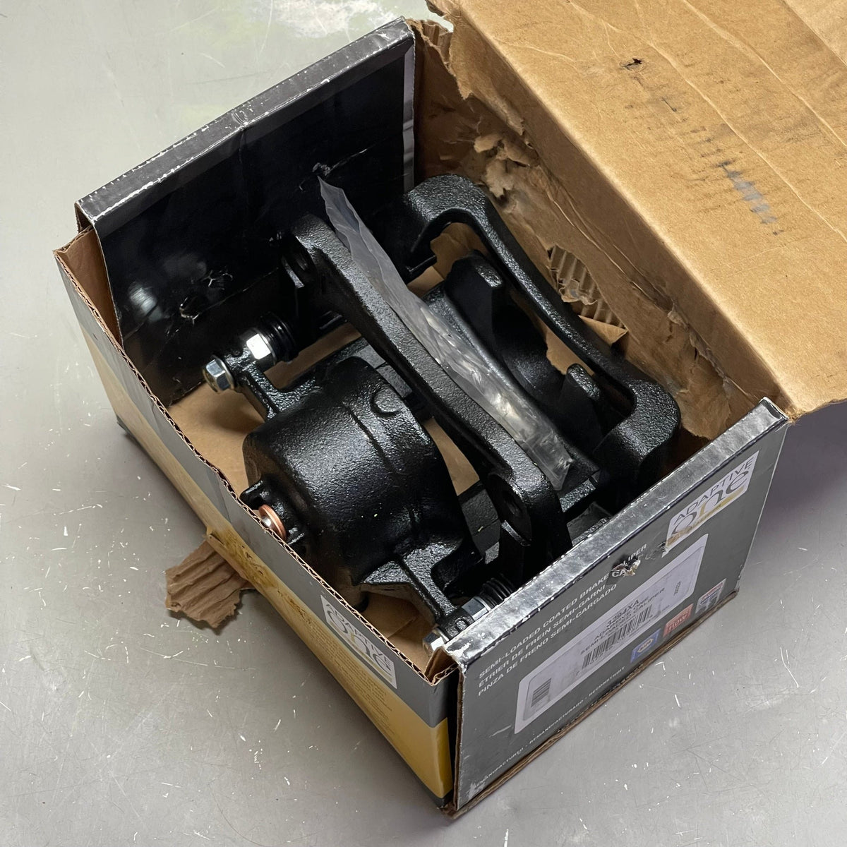NAPA ADAPTIVE ONE Semi-Loaded Caliper, Single Piston Floating Black 3294XA - image 11