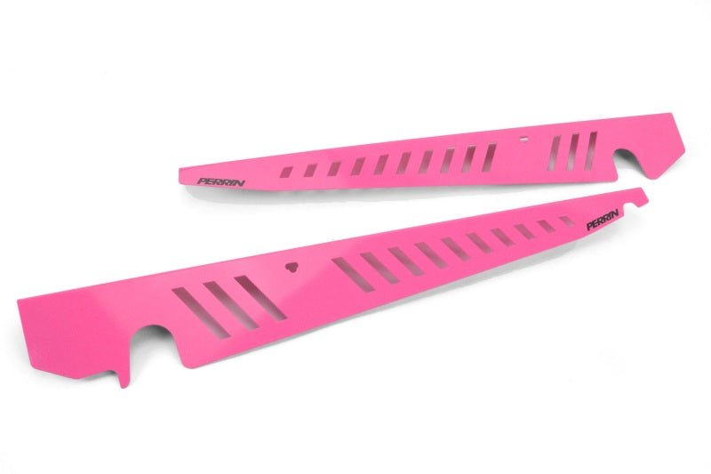 JDMuscle Perrin [15-21 WRX/STI] Fender Shroud Set - Hyper Pink