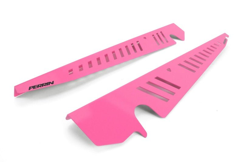 JDMuscle Perrin [15-21 WRX/STI] Fender Shroud Set - Hyper Pink