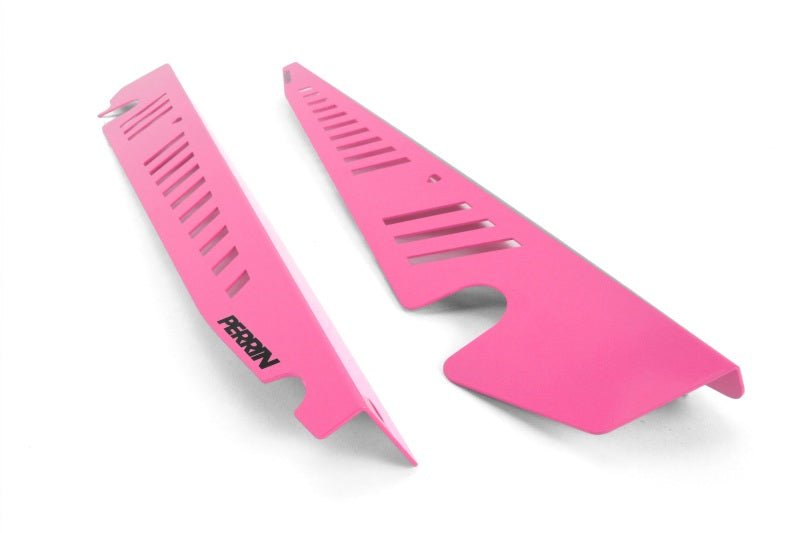 JDMuscle Perrin [15-21 WRX/STI] Fender Shroud Set - Hyper Pink
