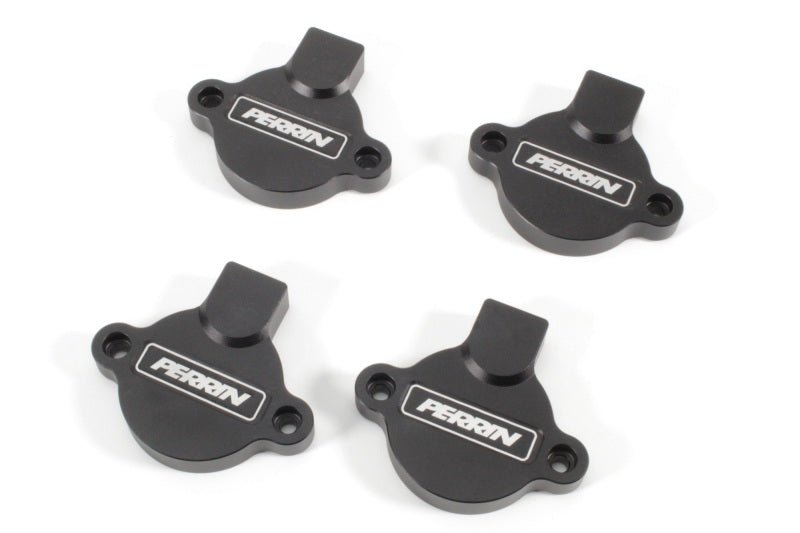 JDMuscle Perrin [15-26 WRX, 13-26 BRZ/FR-S/86/GR86, 14-18 Forester XT, 20-22 Legacy/Outback XT, 19-23 Ascent] Cam Solenoid Cover Set - Black