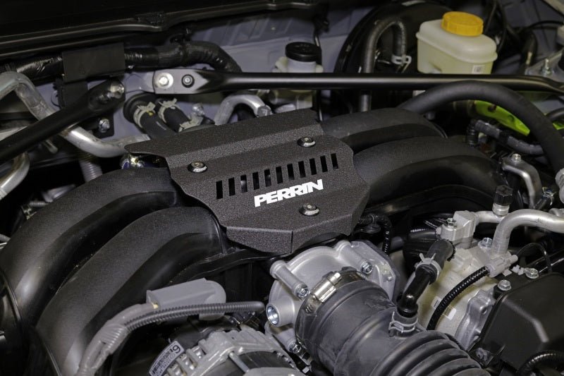 JDMuscle Perrin [22-26 BRZ/GR86] Engine Cover - Black Wrinkle