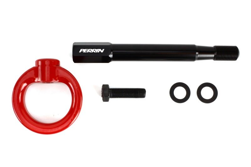 JDMuscle Perrin [22-26 GR86/BRZ] Front Tow Hook Kit - Red