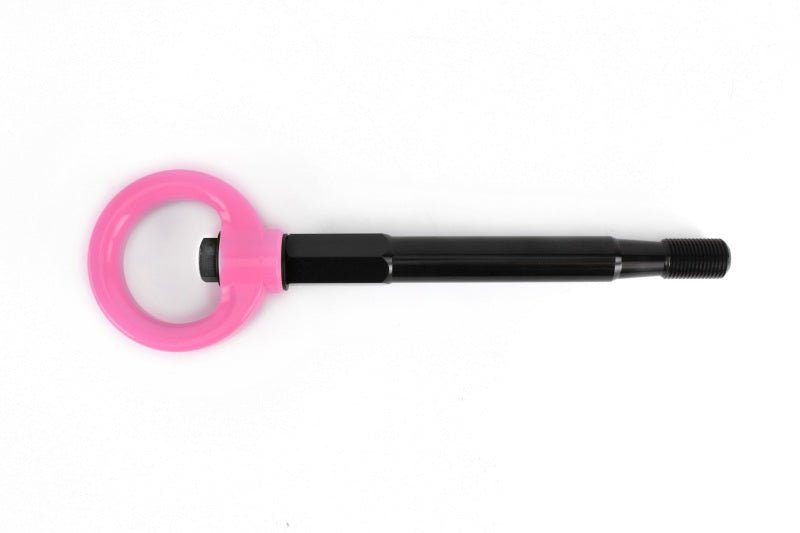 JDMuscle Perrin [22-26 WRX, 18-23 Crosstrek, 20-25 OBXT, 14-24 Forester, 17-23 Impreza] Front Tow Hook Hyper Pink