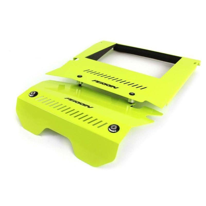 JDMuscle Perrin [15-21 WRX] Engine Cover Kit Neon Yellow