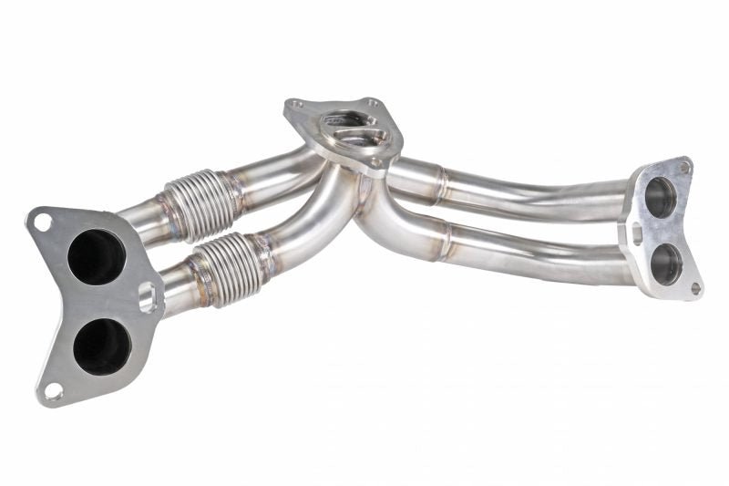 JDMuscle Perrin [19-25 WRX, Legacy XT, Outback XT, Ascent] Equal Length Header - Brushed SS