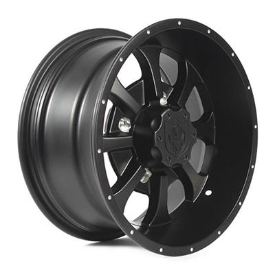 Pro Armor Knight Matte Black Wheels - P1407KNBL