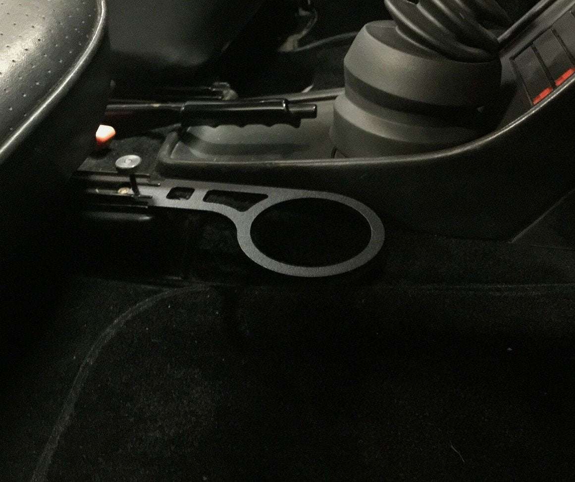 Bull Boost Seat Rail Cup Holder Bracket For 68-98 Porsche 911