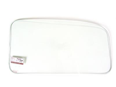 Precision Replacement Parts 1947-1954 GM Surburban, Rear Cargo Door Window Glass, Tempered Clear - BB0061CLN