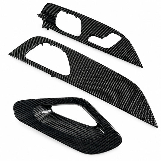 Prepreg Carbon Fiber Interior Trim Kit for Mercedes Benz W167 X167 GLE Coupe SUV